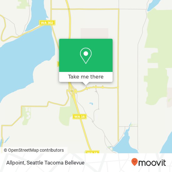 Mapa de Allpoint, 11400 51st Ave NW