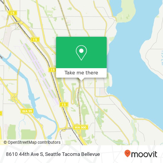 8610 44th Ave S, Seattle, WA 98118 map