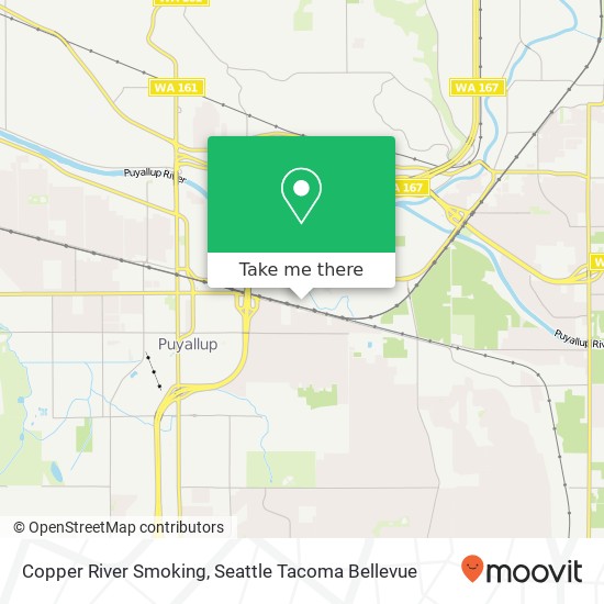 Mapa de Copper River Smoking, 240 15th St SE