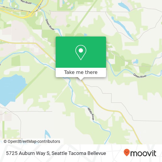 Mapa de 5725 Auburn Way S, Auburn, WA 98092