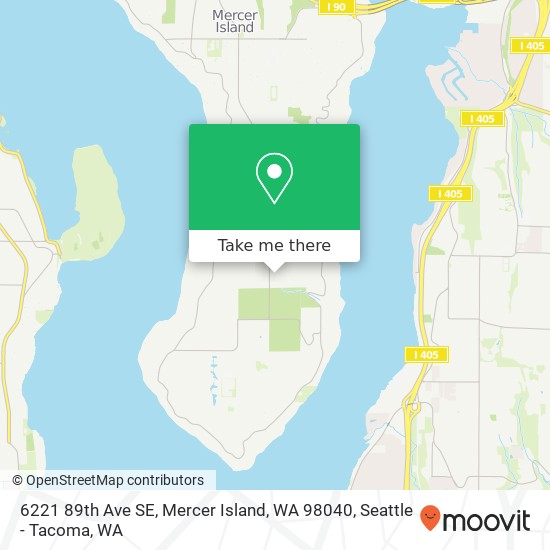 6221 89th Ave SE, Mercer Island, WA 98040 map