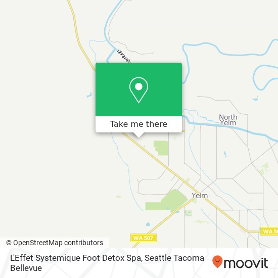 Mapa de L'Effet Systemique Foot Detox Spa, 9144 Burnett Rd SE