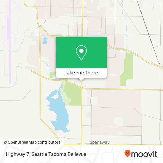 Mapa de Highway 7, Tacoma, WA 98444