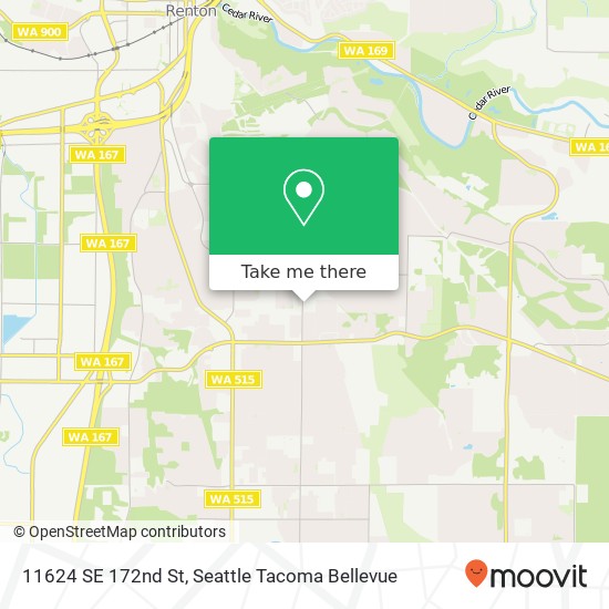 11624 SE 172nd St, Renton, WA 98058 map