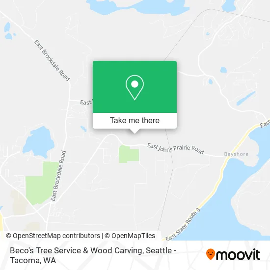 Mapa de Beco's Tree Service & Wood Carving