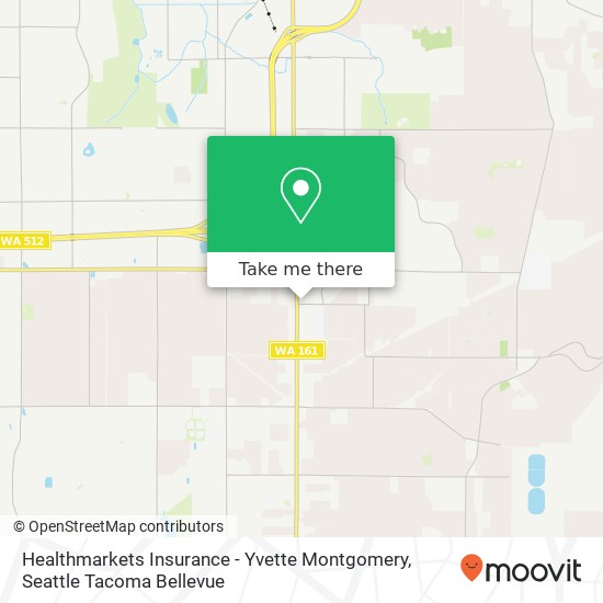 Healthmarkets Insurance - Yvette Montgomery, 4227 S Meridian map