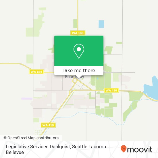 Mapa de Legislative Services Dahlquist, 1174 Myrtle Ave