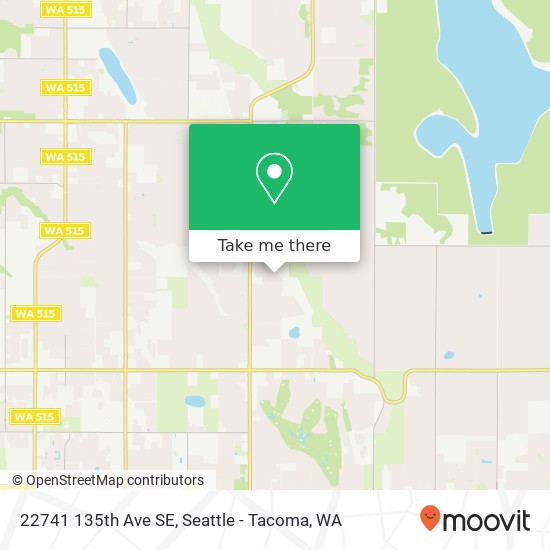 22741 135th Ave SE, Kent, WA 98042 map