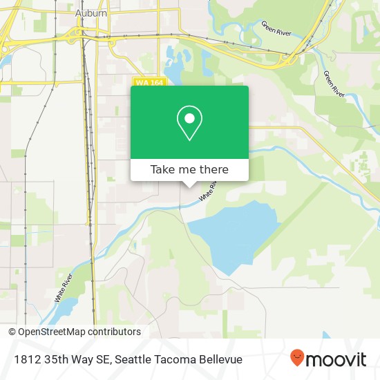 Mapa de 1812 35th Way SE, Auburn, WA 98002