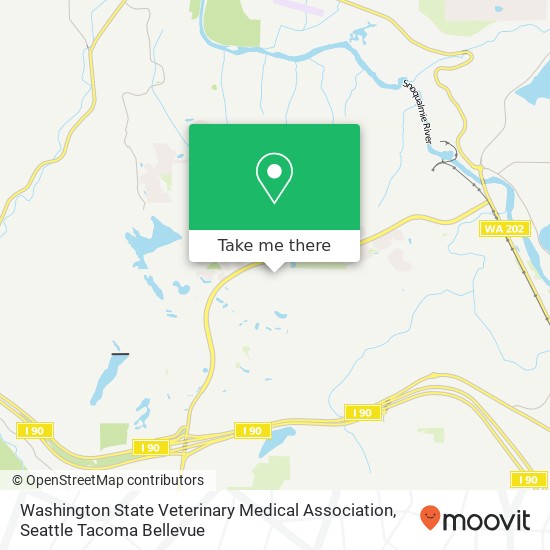 Washington State Veterinary Medical Association, 8024 Bracken Pl SE map