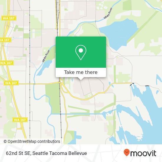 Mapa de 62nd St SE, Auburn, WA 98092