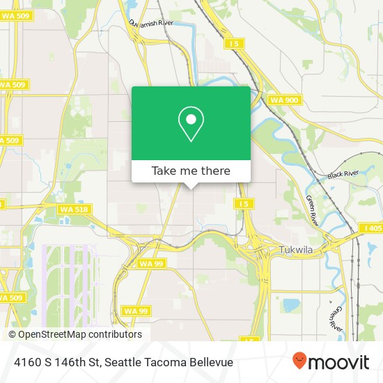 4160 S 146th St, Tukwila, WA 98168 map