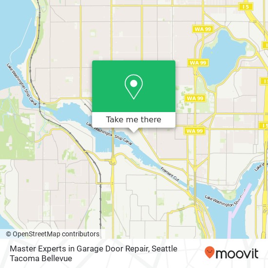 Mapa de Master Experts in Garage Door Repair, 915 NW 45th St