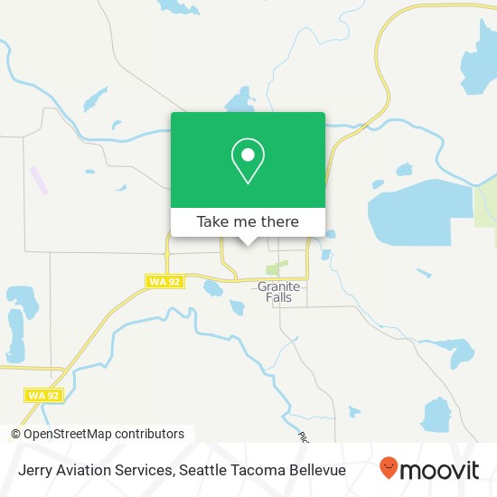 Jerry Aviation Services map