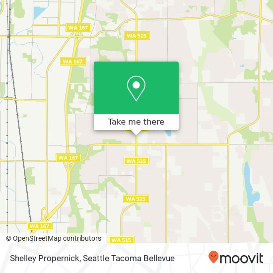 Mapa de Shelley Propernick, 20632 108th Ave SE