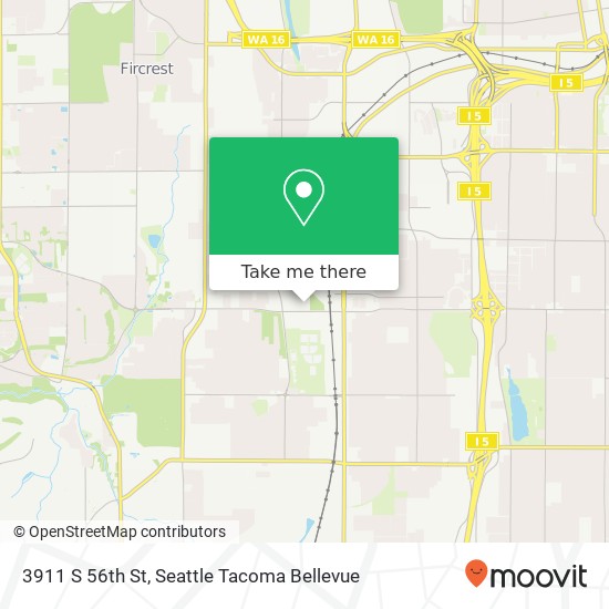 3911 S 56th St, Tacoma, WA 98409 map