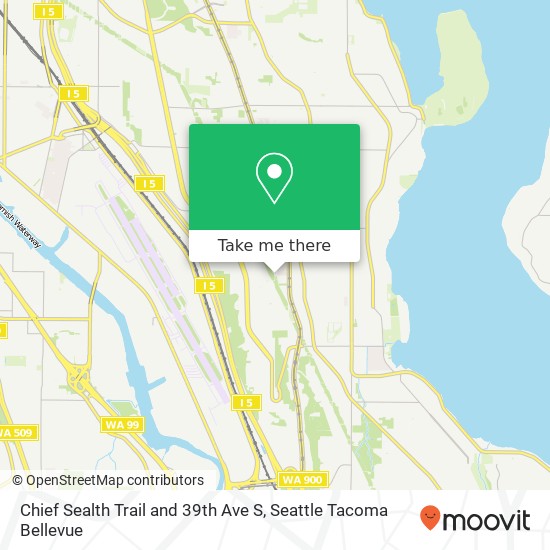 Chief Sealth Trail and 39th Ave S, Seattle, WA 98118 map