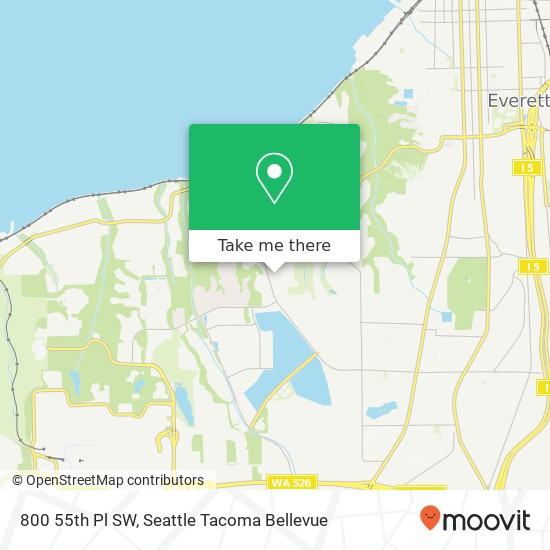 800 55th Pl SW, Everett, WA 98203 map
