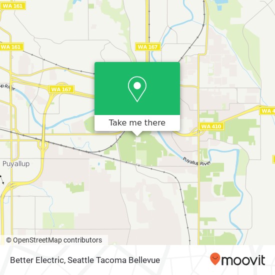 Mapa de Better Electric, 7215 134th Ave E