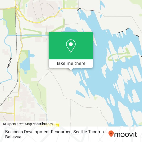 Mapa de Business Development Resources, 3905 Lakeridge Dr E