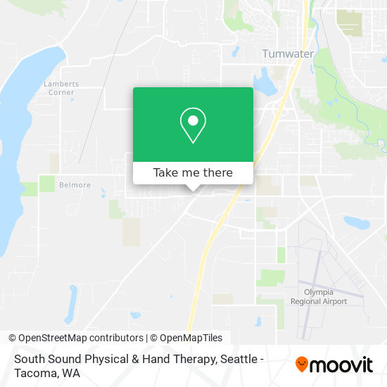 Mapa de South Sound Physical & Hand Therapy