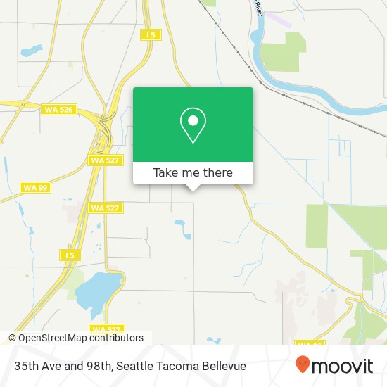 Mapa de 35th Ave and 98th, Everett, WA 98208