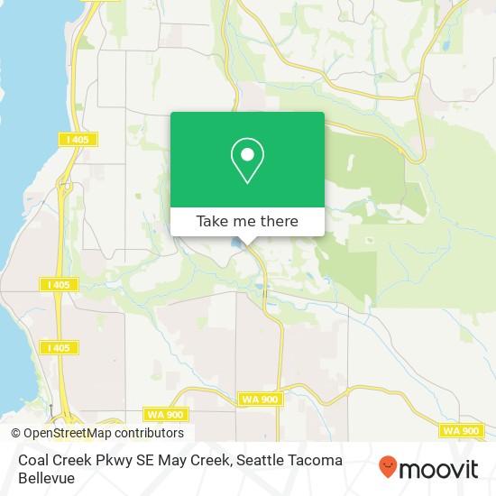 Coal Creek Pkwy SE May Creek, Newcastle, WA 98059 map