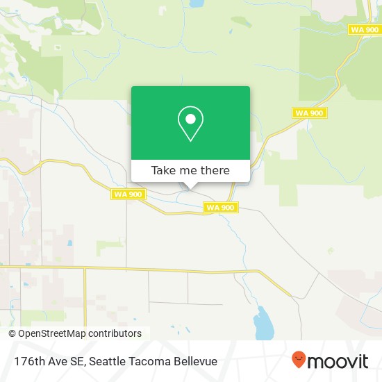 Mapa de 176th Ave SE, Renton, WA 98059