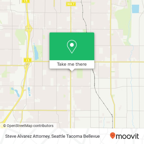 Mapa de Steve Alvarez Attorney, 7623 Pacific Ave