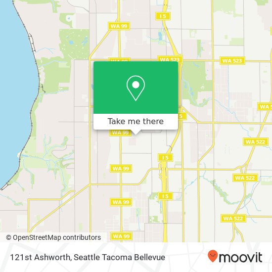 121st Ashworth, Seattle, WA 98133 map