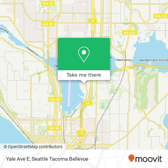 Yale Ave E, Seattle, WA 98102 map