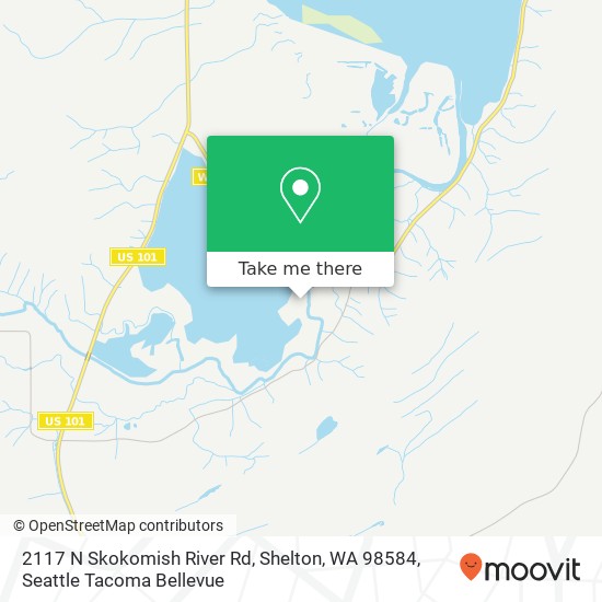 2117 N Skokomish River Rd, Shelton, WA 98584 map