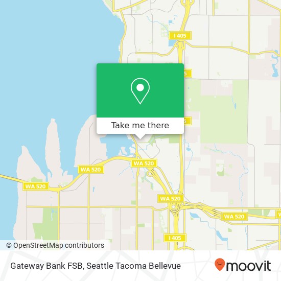 Gateway Bank FSB, 4020 Lake Washington Blvd NE map
