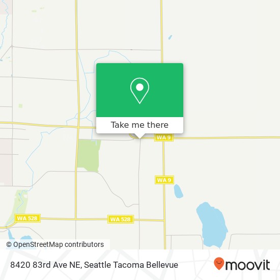 Mapa de 8420 83rd Ave NE, Marysville, WA 98270