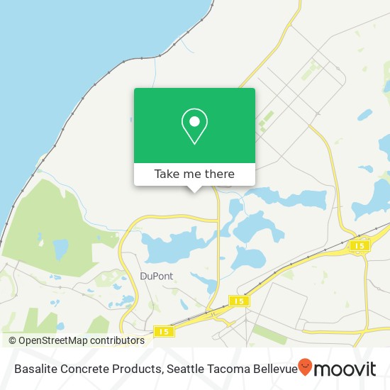 Basalite Concrete Products map