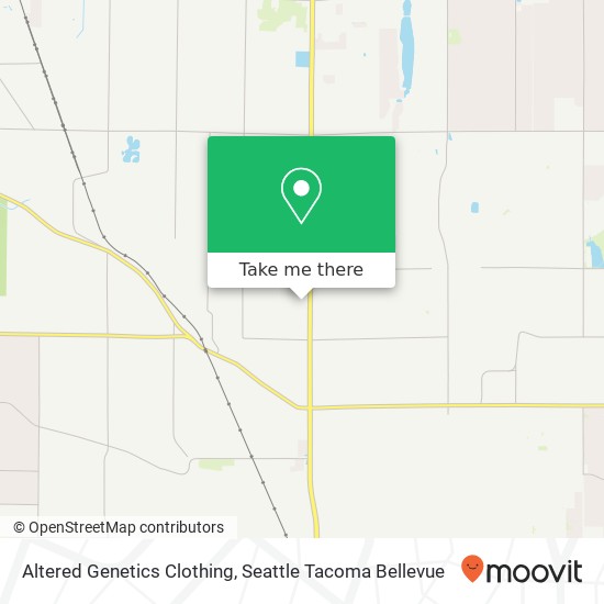 Mapa de Altered Genetics Clothing, 5308 147th Street Ct E