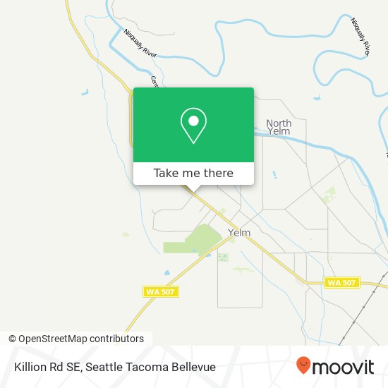Killion Rd SE, Yelm, WA 98597 map