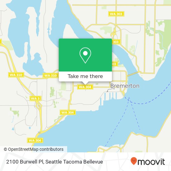 2100 Burwell Pl, Bremerton, WA 98312 map