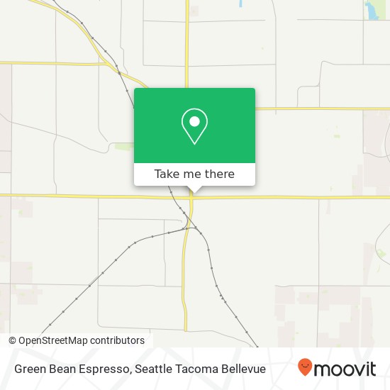 Mapa de Green Bean Espresso, 17519 Canyon Rd E