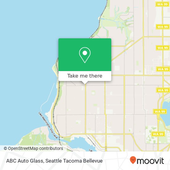 Mapa de ABC Auto Glass, 2400 NW 80th St