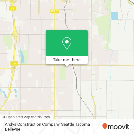 Mapa de Andys Construction Company