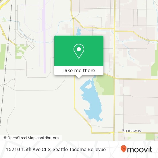 15210 15th Ave Ct S, Spanaway, WA 98387 map