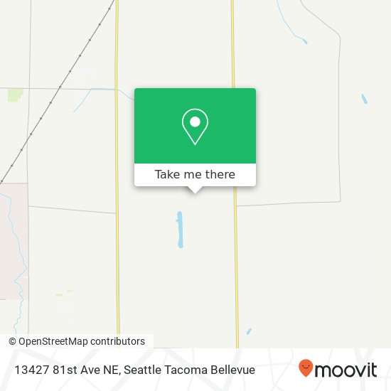 Mapa de 13427 81st Ave NE, Arlington, WA 98223