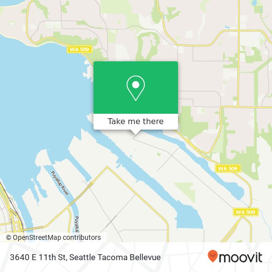 3640 E 11th St, Tacoma, WA 98421 map