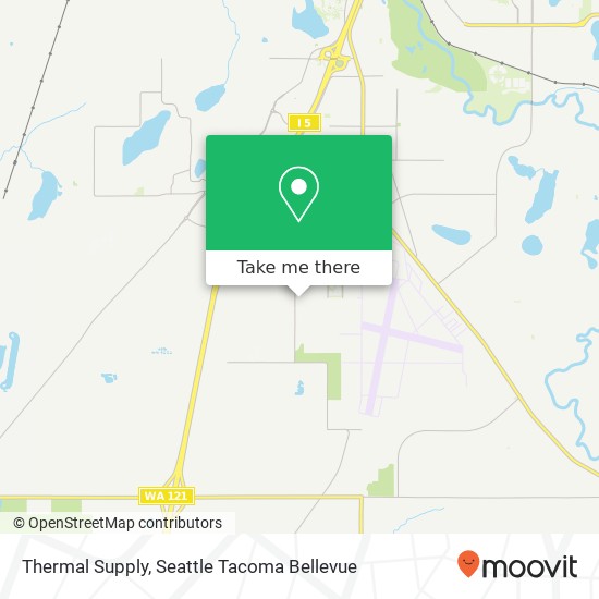 Mapa de Thermal Supply, 715 78th Ave SW