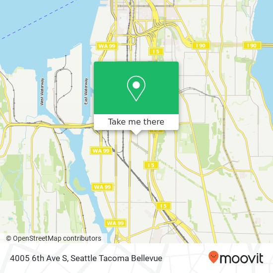 4005 6th Ave S, Seattle, WA 98108 map