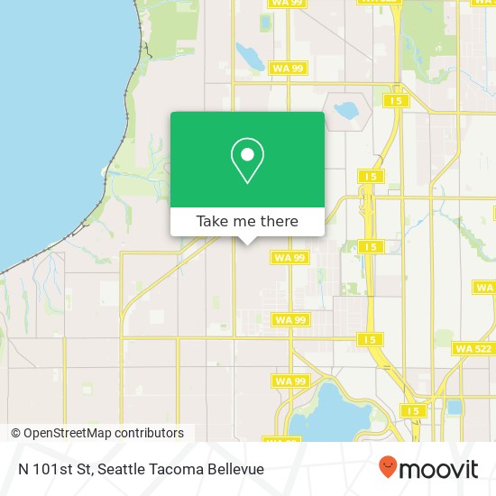 N 101st St, Seattle, WA 98133 map