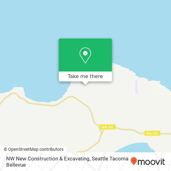 NW New Construction & Excavating map