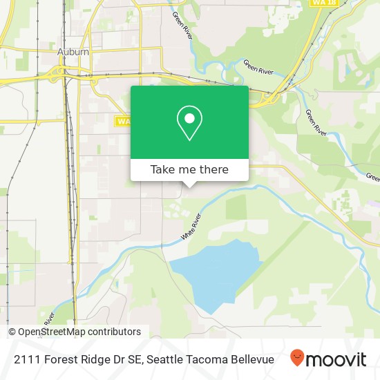 2111 Forest Ridge Dr SE, Auburn, WA 98002 map