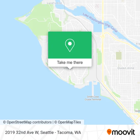 Mapa de 2019 32nd Ave W